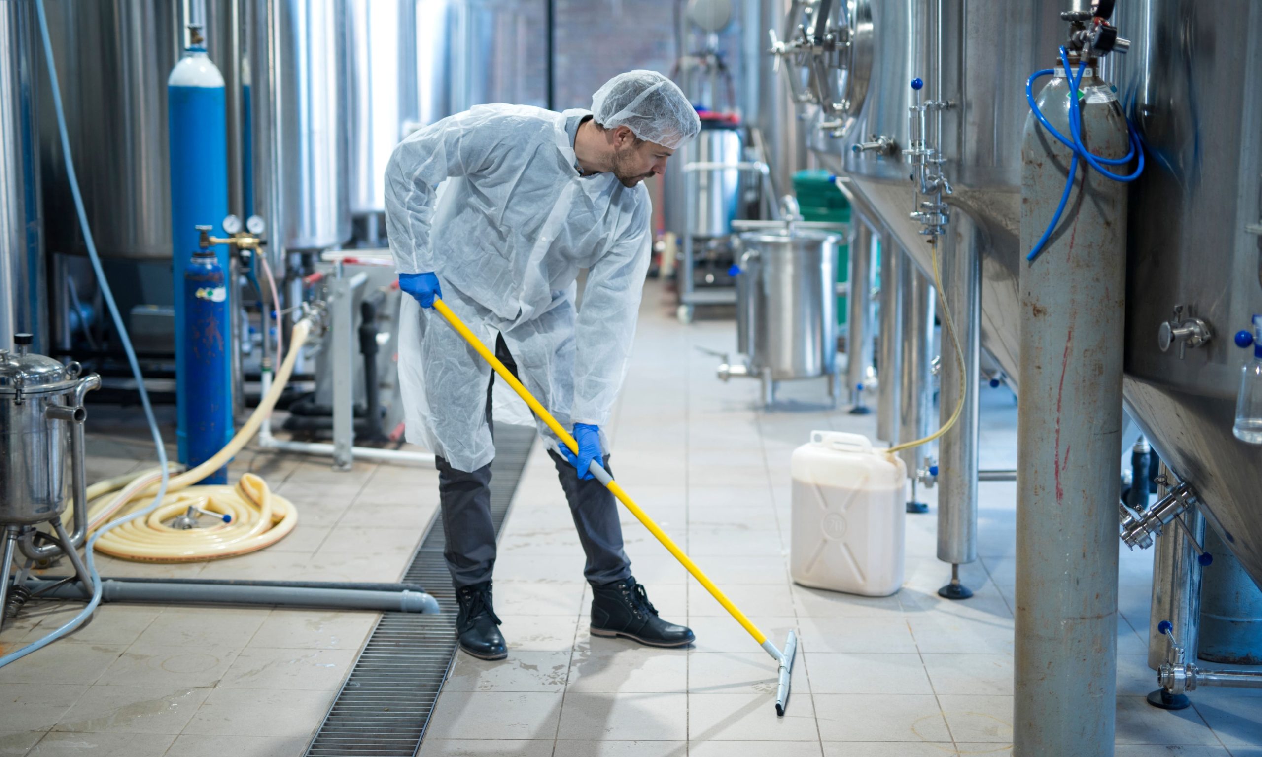 Industrial cleaning and support services